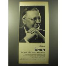 1960 Fabian Bachrach Photography Ad - Black, Starr & Gorham, Alfred A. Smith