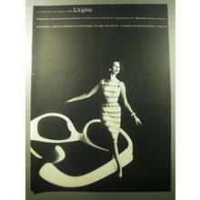 1960 L'Aiglon Fashion Advertisement - Look as if you care, wear L'Aiglon