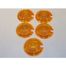 Vintage Amber Lenses Rat Rod Trailer 5 NORS