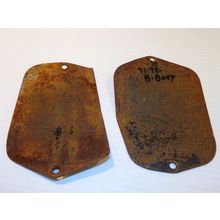 1971 72 Plymouth GTX Inner Fender Splash Shields OEM Road Runner Satellite