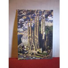 LA SAGRADA FAMILIA , BARCELONA, SPAIN used postcard 2008 pm =