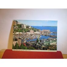 INNER HARBOUR & VANE HILL TORQUAY, DEVON unused postcard by John Hinde =