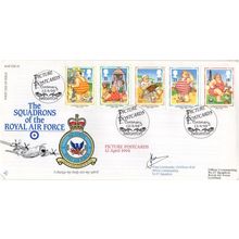 Squadrons Of The Royal Air Force Seaside Saucy Picture Postcards Hand Signed FDC