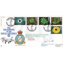 Squadrons Of The Royal Air Force Springtime Specially Flown Hand Signed FDC