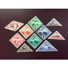 ICOLLECTZOE Tanna Tuva 49 57 & some airmail. VF NH (one hinged)
