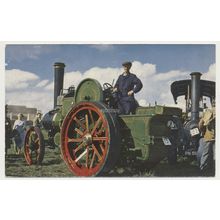 Aveling & Porter Rochester Tractor No. 8809 late 20th C. Salman 5534 RPPC