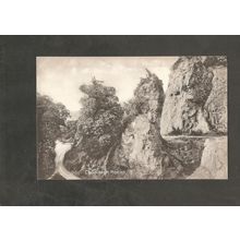 Postcard Devon Chudleigh Rocks