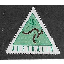 AUS 1994 45c (S/A) 'GOLD, EMERALD, DULL BLUE GREEN' FINE USED (EBID67-038)