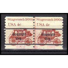 Used 1898Ab 4c Stagecoach Fine CNP Left 4 PA0343