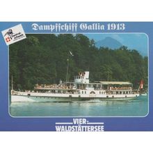 Dampffschiff Gallia 1913 German Cruise Ship Liner Postcard