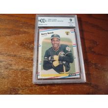1988 Fleer, Graded Mint 9, BARRY BONDS, Pirates