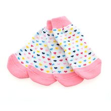 Non-Skid Dog Socks - Hearts X-Large