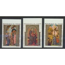 Chad Stamps Scott #C71 To C73, Mint Never Hinged