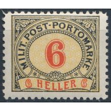 Postage Due: 6h - Bosnia Herzegovina 1904 - MNH - MiNr P6A
