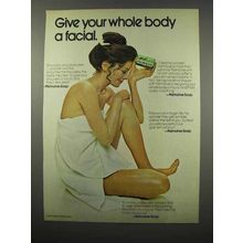 1972 Palmolive Soap Ad - Give Whole Body a Facial