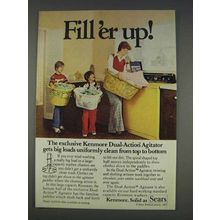 1977 Sears Kenmore Washer Ad - Fill'er Up