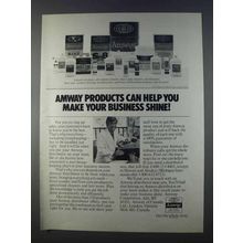 1980 Amway Products Ad - Make Your Business Shine