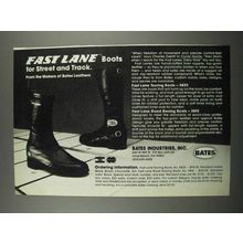 1983 Bates Fast Lane Touring Boots & Racing Boots Ad