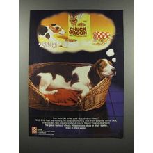 1983 Purina Chuck Wagon Dog Food Ad
