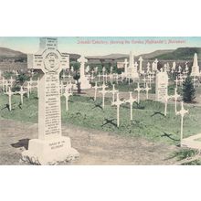 Gordon Highlanders Memorial Intombi South Africa Old Postcard