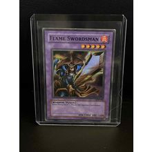 Flame Swordsman - LOB-003 - Super Rare - Unlimited Edition Legend of Blue Eyes W