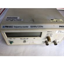 PHILIPS pm6662/011,PM6662 FREQUENCY COUNTER,120 MHz/1.3 GHz,NC 9446 066 62011,FE
