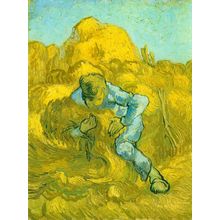 Van Gogh Sheaf Binder Poster Canvas Movie Film Print A0 A1 A2 A3 A4 A5 A6 Art Wa