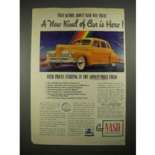 1940 Nash 600 Car Ad - That Rumor Was True
