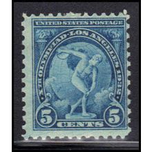 719 5c Discuss Thrower Average Plus MNH U0877