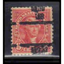 Used 561 9c Thomas Jefferson Barely Clears Misaligned PreCnx KA6950
