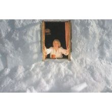 Nescafe Coffee Captured In Igloo 1998 Rare Advertising Postcard