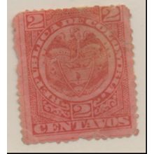 Colombia Stamp Scott #149, Mint Hinged, Hinge Remnant, Rough