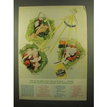 1965 Hellmann's Mayonnaise Ad - May Salads