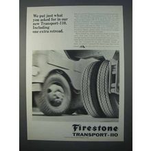 1966 Firestone Transport-110 Tires Ad - You Asked For