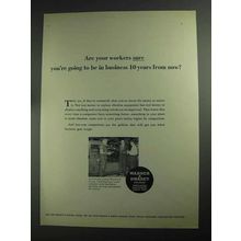 1968 Warner & Swasey Field Engineers Ad - Workers Sure