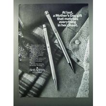 1981 Sheaffer Pens Ad - Mother's Day Gift