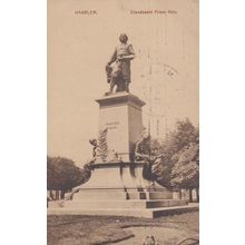 Haarlem Standbeeld Frans Hals Statue Monument Antique Postcard