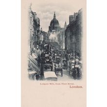 Nestles Milk Horse & Cart Antique Advertising Postcard