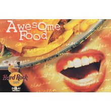 Hard Rock Cafe Dubai Arabic Restaurant Advertising Postcard