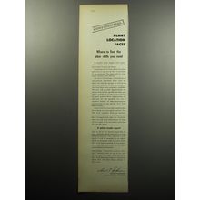 1956 New York State Department of Commerce Advertisement