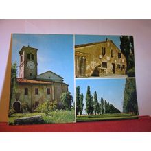 multiview, RONCOLE-VERDI, PARMA, ITALY. unused vintage postcard #