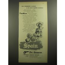 1956 Pan American Airlines Ad - New wonders to behold in the land of sunshine