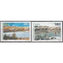 Saint-Pierre & Miquelon 2001 Michel 830 - 831 Neuf ** Cote (2007) 4.00 € Saisons
