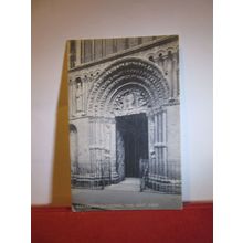 WEST DOOR, ROCHESTER CATHEDRAL, KENT unused antique postcard by Widlt & kray =