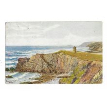 Compass Point, Bude, Cornwall, Postcard.