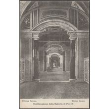 Galleria di Pio IV, Biblioteca Vaticana, c.1910 - Sansaini Cartolina