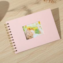 Woodside Home Living Spiral Bound Scrap Book Style Photo Album - 21.5cm x 15cm -
