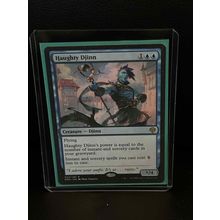 Haughty Djinn Dominaria United Magic: the Gathering Trading Card