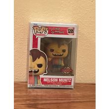 Funko Pop! The Simpsons - Nelson Muntz #1205 Special Edition (Box & Protector)
