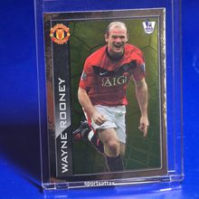 TOPPS PREMIER LEAGUE 2010 WAYNE ROONEY FOIL STICKER No 297